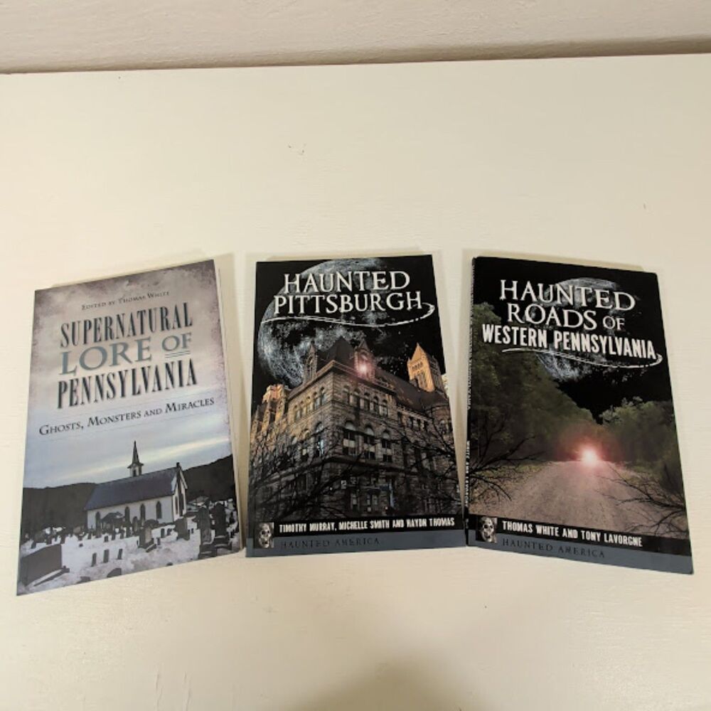Western Pennsylvania Paranormal & Ghost Lore Trade Paperback Set (Lot of 3)